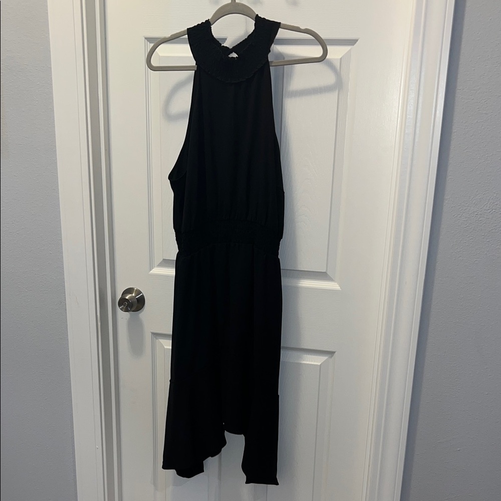 Maurices Chic Black High Neck Dress
